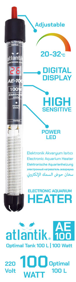 Atlantik Elektronik Isıtıcı 100 Watt