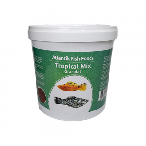 ATLANTİK BALIK YEMİ 3000 GR KOVA - TROPİCAL MİX GRANULAT 