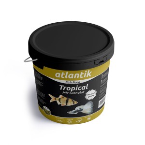 ATLANTİK TROPİCAL MİX GRANULAT 3000 GR KOVA BALIK YEMİ