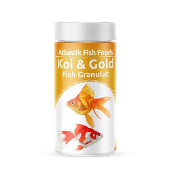 ATLANTİK BALIK YEMİ 100 ML - GOLD FİSH GRANULAT  