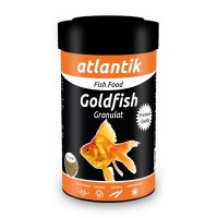 ATLANTİK GOLD FİSH GRANULAT 100 GR 250 ML BALIK YEMİ