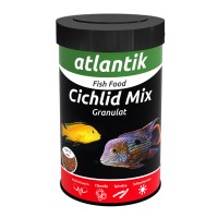 ATLANTİK CICHLID MIX GRANULAT 100 ML BALIK YEMİ