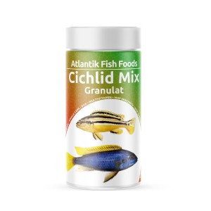 ATLANTİK CICHLID MIX GRANULAT 250 ML BALIK YEMİ