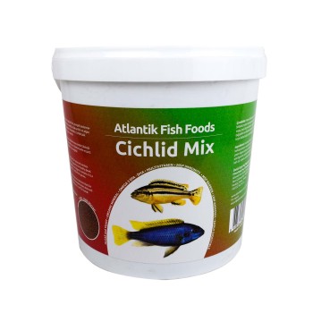 ATLANTİK BALIK YEMİ 3000 GR KOVA - CICHLID MIX GRANULAT 