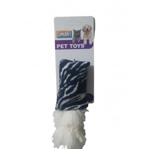 FLİPPER CATNİPLİ TÜYLÜ ZEBRA 25 CM KEDİ OYUNCAĞI