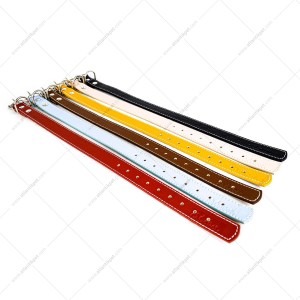 CADOPET RENKLİ DERİ BOYUN TASMA (2,5*45 CM)