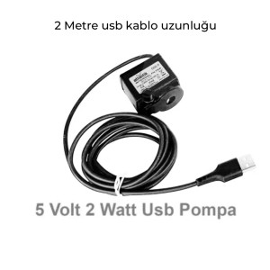 CADOPET SU PINARI 5V YEDEK MOTOR (USB)