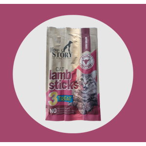 NEW STORY CAT LAMB STICKS ÖDÜL MAMASI 15 GR