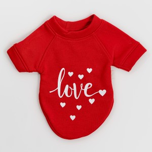 66235 LOVE KALP DESENLİ SWEAT- 5 Lİ ELBİSE