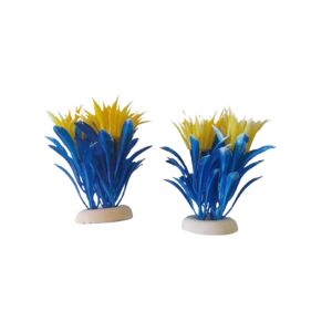 PLASTİK BİTKİ 3 DALLI 10LU PAKET (9 CM)