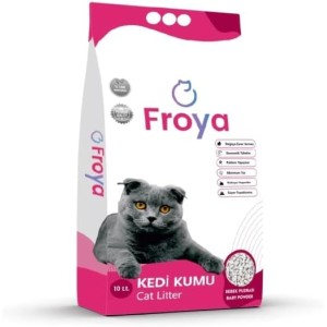 FROYA 10 LT PUDRALI KEDİ KUMU