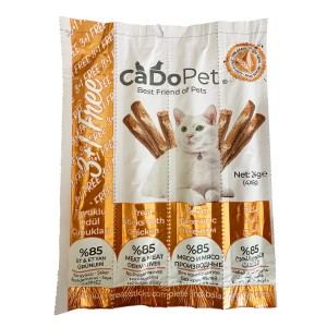 CADOPET KEDİ ÖDÜL STICKS CHICKEN - (3+1 FREE)