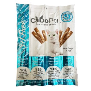 CADOPET KEDİ ÖDÜL STICKS SALMON - (3+1 FREE)