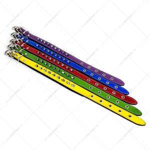 CADOPET NAZAR BONCUKLU DERİ BOYUN TASMA (2,5*55 CM)