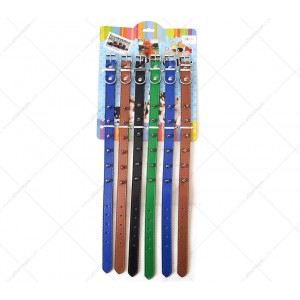 17-8-27 6 LI SET 2 CM ÇİVİLİ BOYUN TASMA (2*46 CM)