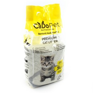 CADOPET 5 LT NATUREL BENTONİT KEDİ KUMU