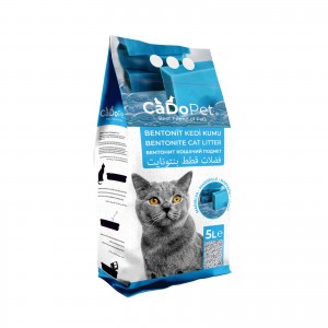 CADOPET 5 LT MARSİLYA SABUNLU BENTONİT KEDİ KUMU  
