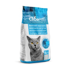 CADOPET 5 LT BENTONİT KEDİ KUMU (MARSİLYA SABUNLU)