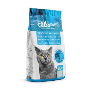 CADOPET MARSİLYA SABUNLU BENTONİT KEDİ KUMU 5 LT 