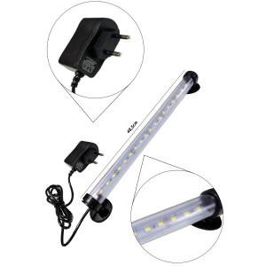 ATLANTİK SMD 5730 LED LAMBA 50 CM 12V ADAPTÖRLÜ (BEYAZ)