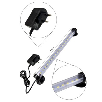 ATLANTİK SMD 5730 LED LAMBA 60 CM 12V ADAPTÖRLÜ (BEYAZ)