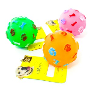 20-29-11 CADO PET SESLİ TOP OYUNCAK 7 CM (12)