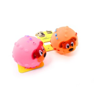20-29-30 CADO PET SESLİ TOP OYUNCAK 7 CM (12)