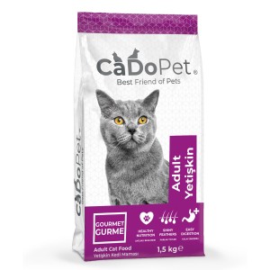 CADOPET KEDİ MAMASI GURME 1,5 KG