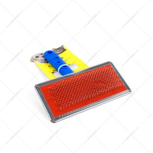 21-1-54 CADOPET PLASTİK SAPLI METAL TARAK (L) (11*6 CM) 