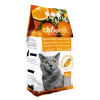 CADOPET 10 LT PORTAKALLI BENTONİT KEDİ KUMU  