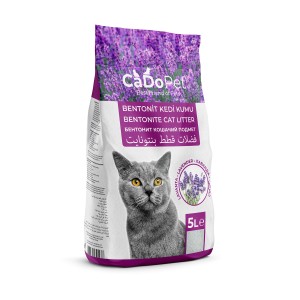 CADOPET 5 LT BENTONİT KEDİ KUMU (LAVANTALI)
